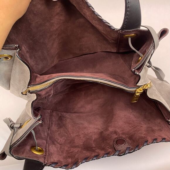 Coach Harmony Hobo In Colorblock With Whipstitch - Picture 6 of 8